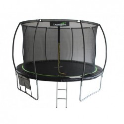 LEAN Sport Max batuut 14 jalga must-roheline