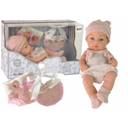 Sweet Baby Doll kampsunmüts, roosa 30cm