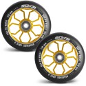 Tõukeratta rattad 110 mm kuldsed, 2 tk