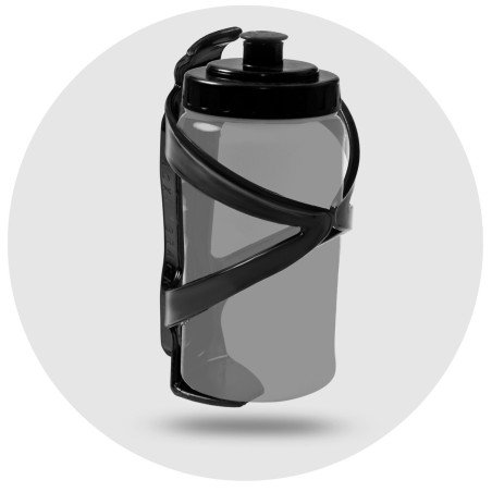 Soke City tõukeratas must ja roosa