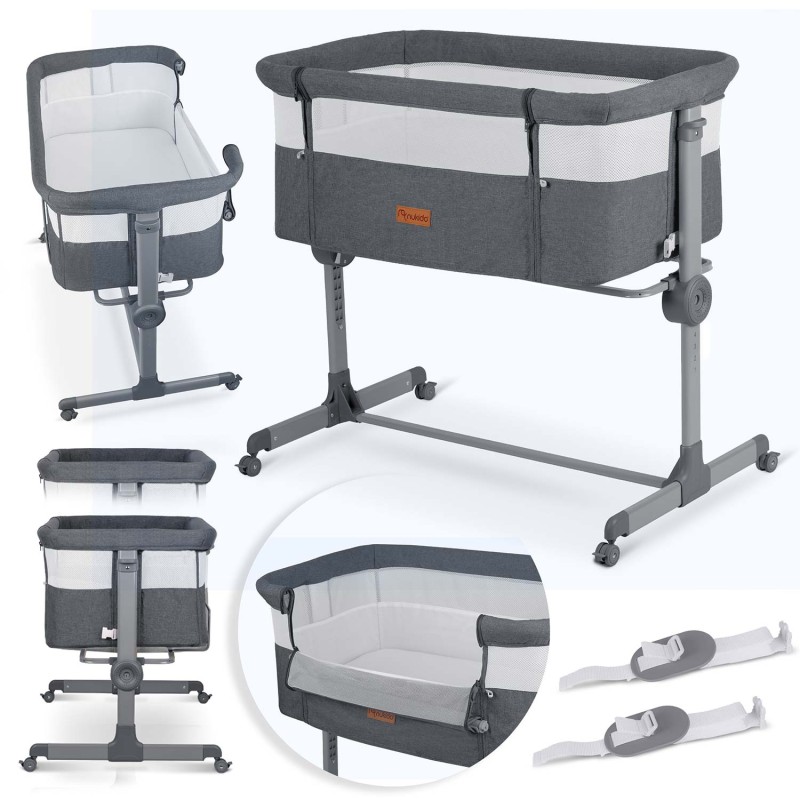 Kokkupandav reisivoodi lisavoodiga + Nukido NK-243 madrats