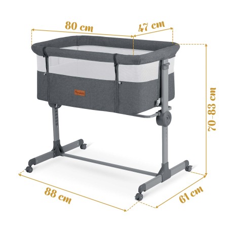 Kokkupandav reisivoodi lisavoodiga + Nukido NK-243 madrats