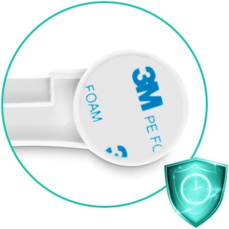 Ricokids 798300 kapi avamise lukk, 10 tk, valge