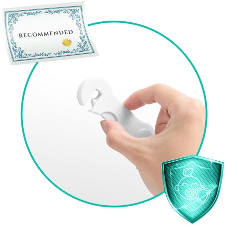 Ricokids 798300 kapi avamise lukk, 10 tk, valge