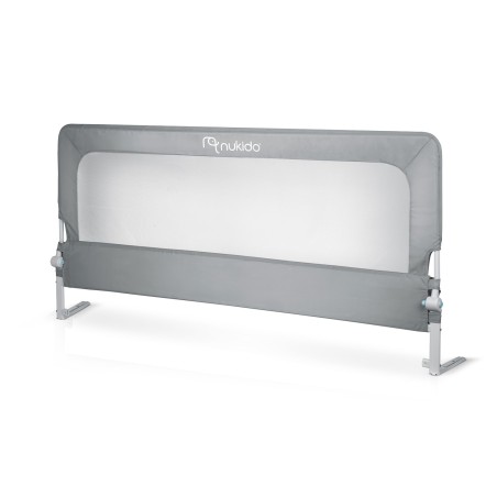 Voodi turvasiin turvavärava lukuga 200 cm Nukido NK-228 hall