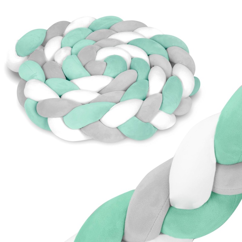 Ricokids võrevoodi voodipehmendus 3m - piparmündihall