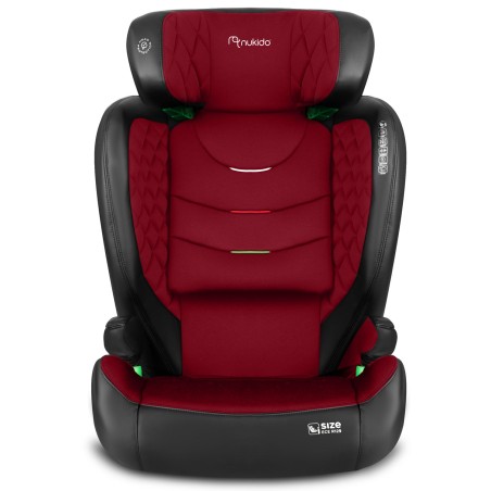 Nukido Louis must ja punane turvatool 15-36 kg ISOFIX