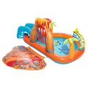 Lava Lagoon täispuhutav mänguväljak lastebassein 265 x 265 x 104 cm Bestway 53069
