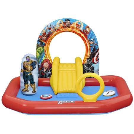 Avengersi täispuhutav mänguväljak lastebassein 211 x 198 x 125 cm Bestway 98800