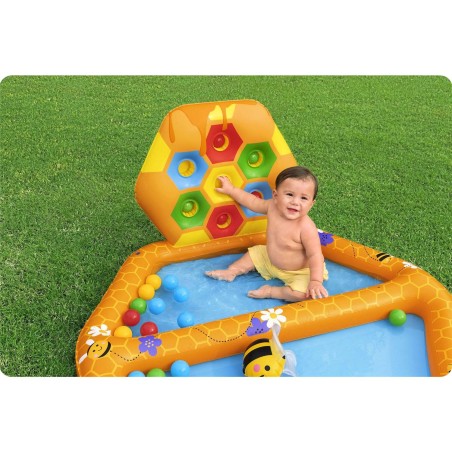 Täispuhutav mänguväljak lastebassein Mesilased 127 x 119 x 61 cm Bestway 52639