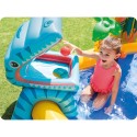 Dinosauruste mänguväljak lastebassein liumäega 249 x 191 x 109 cm INTEX 57444
