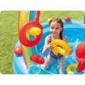 Rainbow täispuhutav mänguväljak lastebassein 297 x 193 x 135 cm INTEX 57453