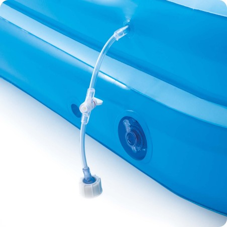 Täispuhutav mänguväljak lastebassein Jungle 244 x 198 x 71 cm Intex 57161