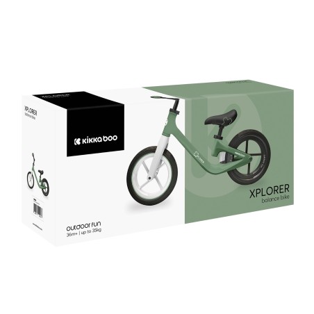 Laste jooksuratas tasakaaluratas Xplorer roheline