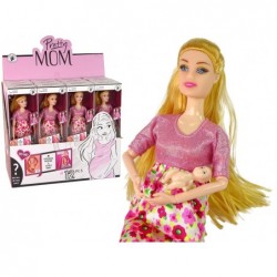 Baby Doll Pregnant Roosa Kleit Lilled