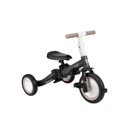 Laste kolmerattaline jalgratas 5in1 Flip, must