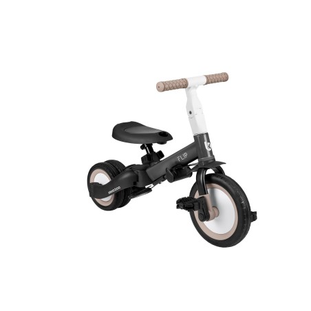 Laste kolmerattaline jalgratas 5in1 Flip, must