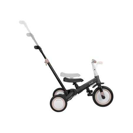 Laste kolmerattaline jalgratas 5in1 Flip, must