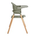 Laste söögitool 6in1 Woody, roheline