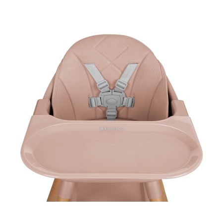 Laste söögitool 6in1 Woody, roosa