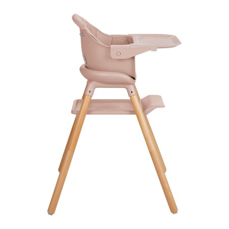 Laste söögitool 6in1 Woody, roosa