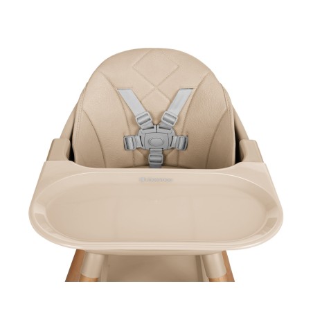 Laste söögitool 6in1 Woody, beež