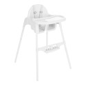Laste söögitool 2in1 Jammy, valge
