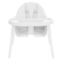 Laste söögitool 2in1 Jammy, valge