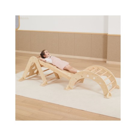 Kodumänguväljak 3 ühes: Pikleri kolmnurk, kiik ja liumägi