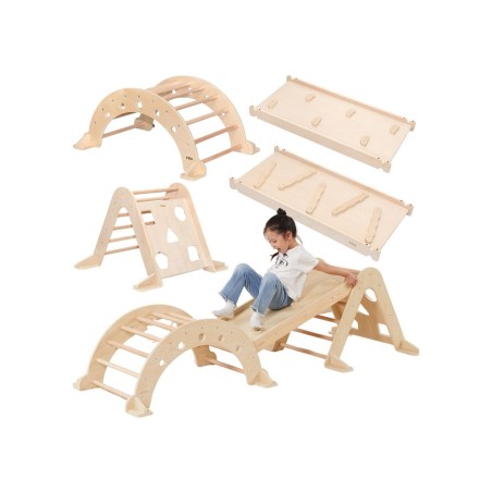 Kodumänguväljak 3 ühes: Pikleri kolmnurk, kiik ja liumägi