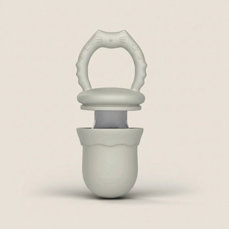 2 in 1 beebi silikoonist puuviljalutt, kreem