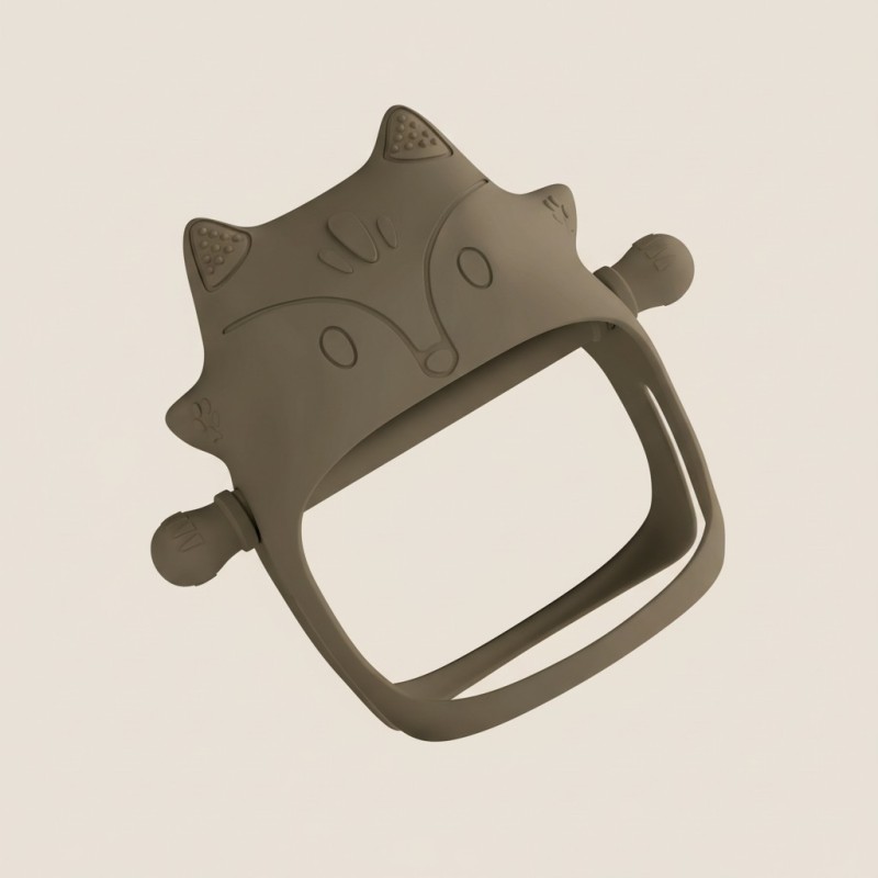 Silikoonist beebi närimismänguasi, naturaalne