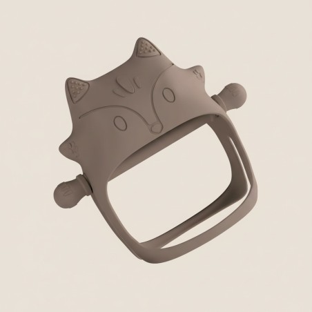 Silikoonist beebi närimismänguasi, pastell roosa