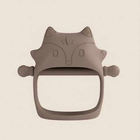 Silikoonist beebi närimismänguasi, pastell roosa