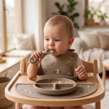 Silikoonist lauamatt lastele, animal garden