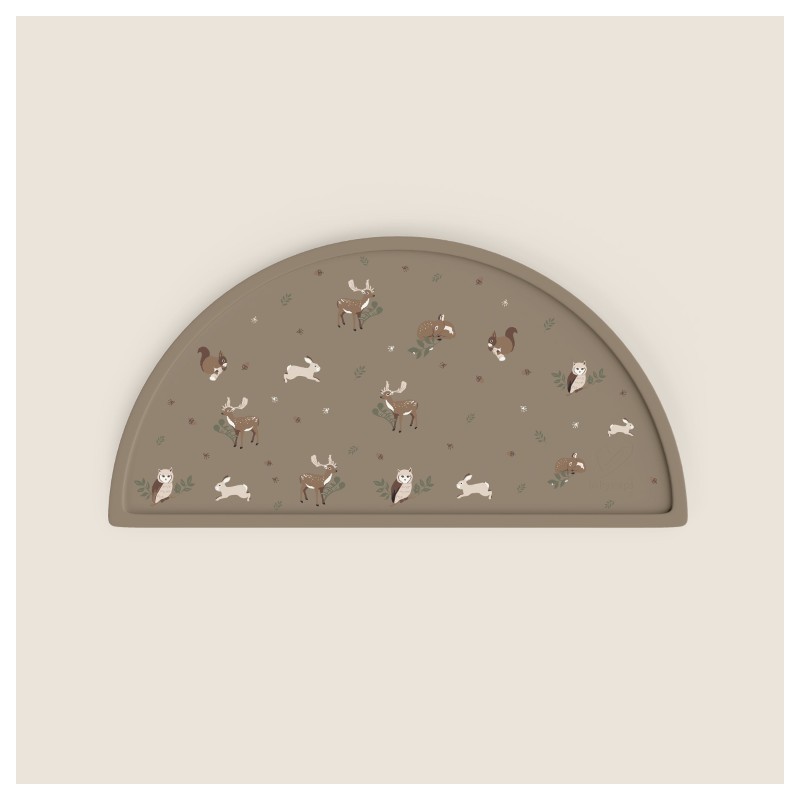 Silikoonist lauamatt lastele, animal garden