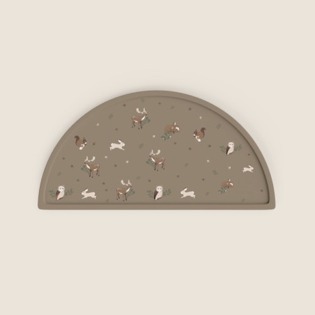 Silikoonist lauamatt lastele, animal garden