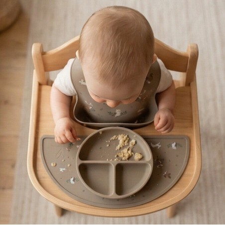 Silikoonist lauamatt lastele, animal garden