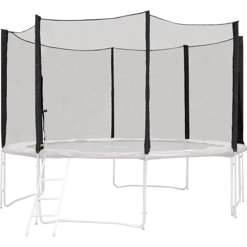 Batuudi turvavõrk inSPORTline Froggy PRO 305 cm, 8 vardale, must