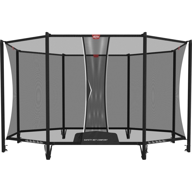 Turvavõrk Comfort 380, ümar, must, Ø 380 cm