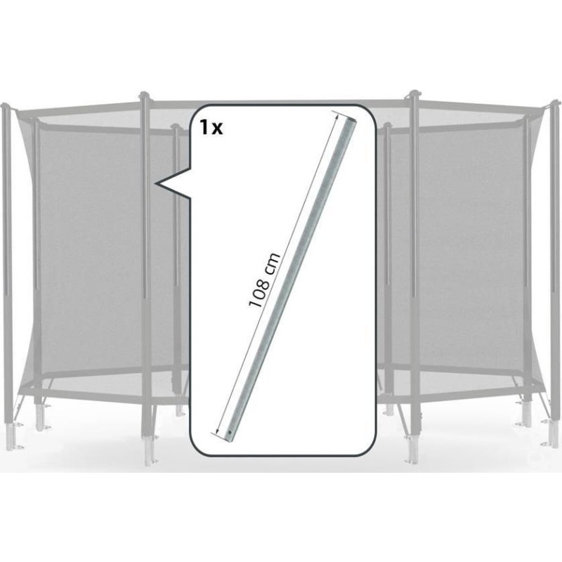 Turvavõrk Comfort Upper Tube Berg, 108 cm