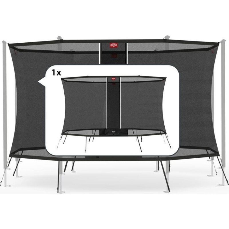 Batuudi turvavõrk Berg Comfort Netting 430, 8 vardale