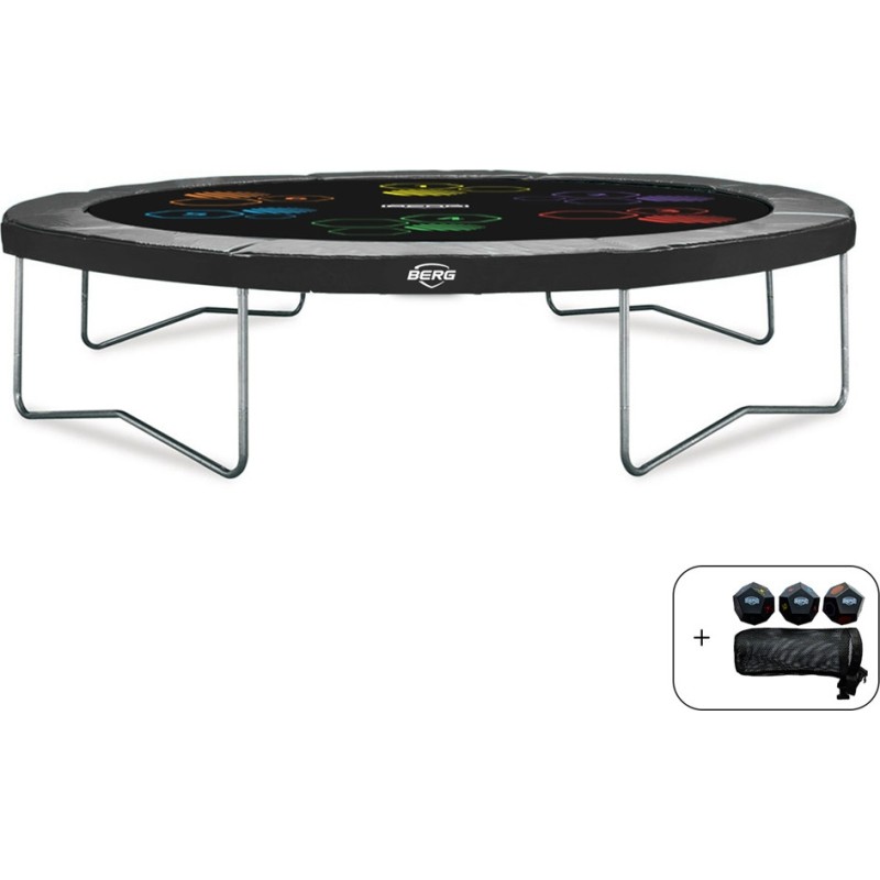 Batuut BERG Favorit Regular 430 Grey Levels, ümmargune, 430 cm