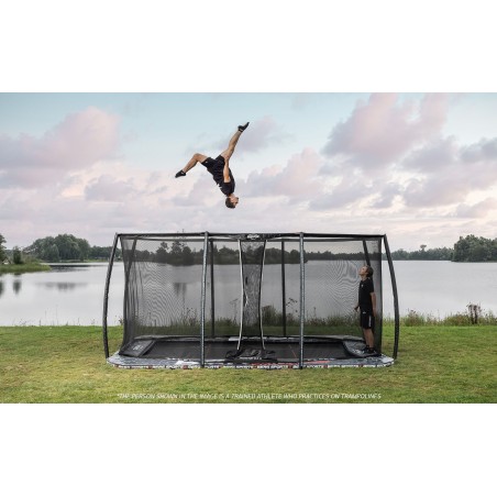 BERG SPORTS Ultim Pro Bouncer FlatGround 500 + turvavõrk XL