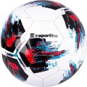 Jalgpallipall inSPORTline Nezmaar, suurus 5, valge värvilise trükiga