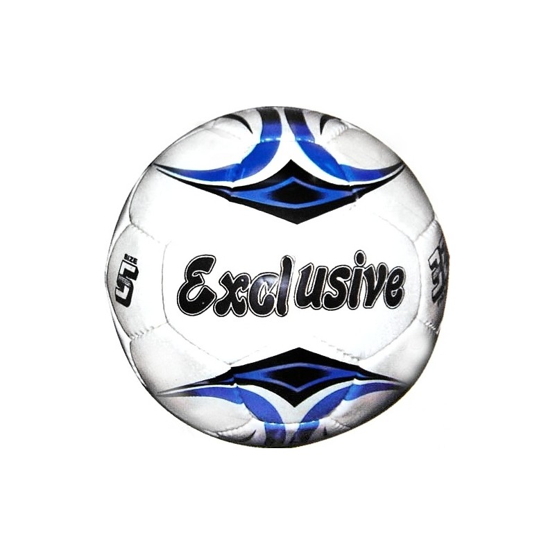 Jalgpall SPARTAN Exclusive, suurus 5, hõbe-must-sinine