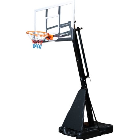 Korvpallirõngas koos alusega inSPORTline Dunkster III, reguleeritav 230–305 cm, dunkeerimiseks