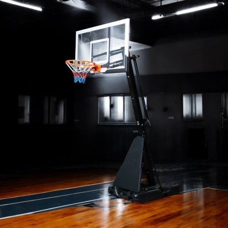 Korvpallirõngas koos alusega inSPORTline Dunkster III, reguleeritav 230–305 cm, dunkeerimiseks
