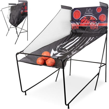 Kahekordne korvpallikomplekt tulemustabeliga inSPORTline Calister