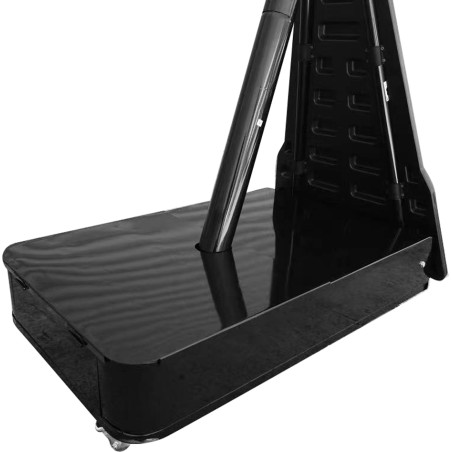 Korvpallirõngas alusega inSPORTline Cleveland Steel III, reguleeritav kõrgus 240–305 cm, terasest